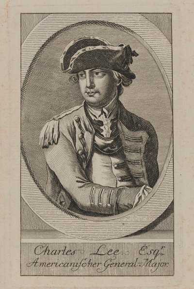 „Charles Lee Esqr. americký generál-major od Unknown artist