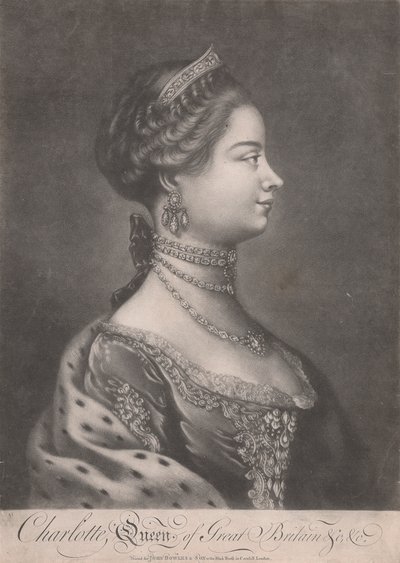 Charlotte, královna Velké Británie od Unknown artist
