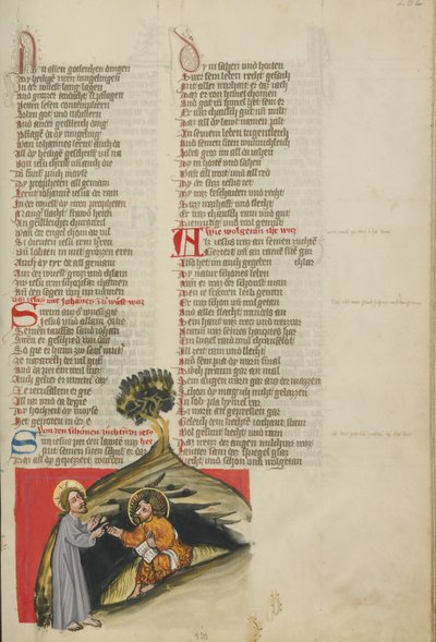 Kristus před svatým Janem Křtitelem od Unknown artist