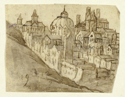 Citadela s kupolí od Unknown artist