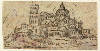 Citadela s kupolí od Unknown artist