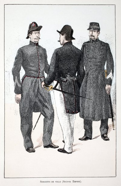 Městští seržanti (Druhé impérium od Unknown artist