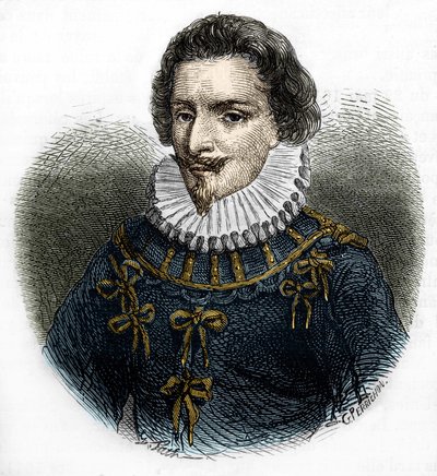 Concino Concini (1575-1617), maršál Anchor, dobrodruh a italský politik. od Unknown artist