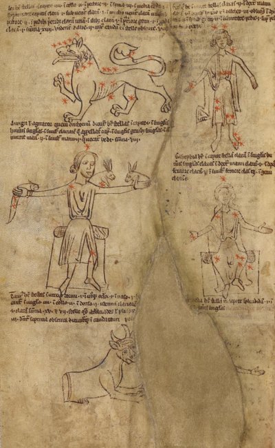 Konstelační diagramy od Unknown artist