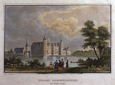 Kodaň: hrad Fredericksburg od Unknown artist