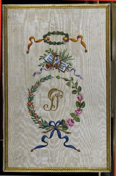 Obálka libreta „“Medee a Corinthe““ od Giovanni Simone Mayra (Johann Simon Mayr) (1763-1845), které patřilo italské zpěvačce Giudittě Pasta (viz jeho iniciály GP) Divadlo Carcano 1829 od Unknown artist