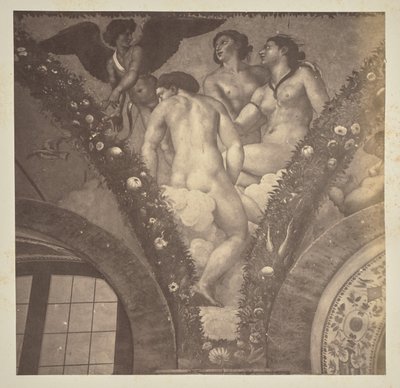 Amor ukazuje Psýché třem Gráciím. od Unknown artist