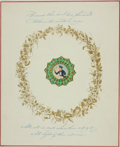 Dearest Thee I Do Love (valentýnka) od Unknown artist