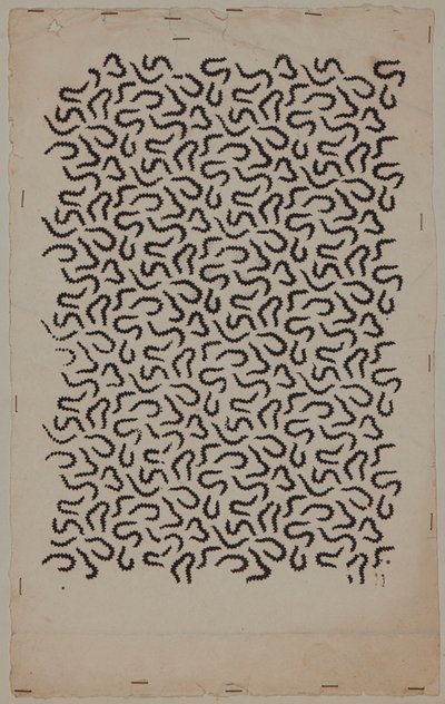 Kresba návrhu, konec 18. století od Unknown artist