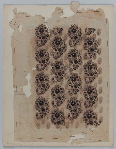 Kresba návrhu, konec 18. století od Unknown artist