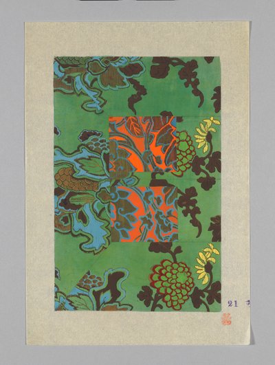 Design na papíře od Unknown artist