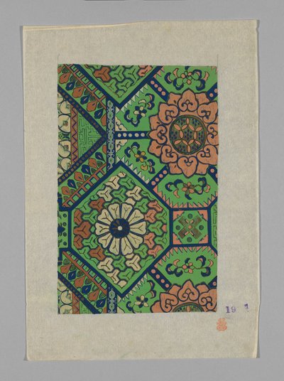 Design na papíře od Unknown artist