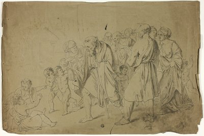 Diogenes hledá čestného muže od Unknown artist