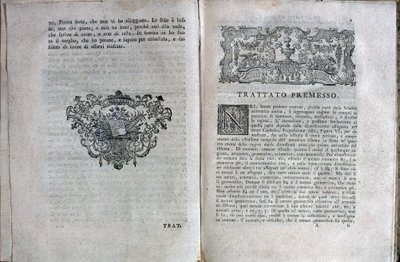Dvoustrana z hudební smlouvy od Giuseppe Tartiniho od Unknown artist