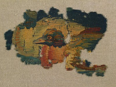 Kachní hlava z velké záclony od Unknown artist