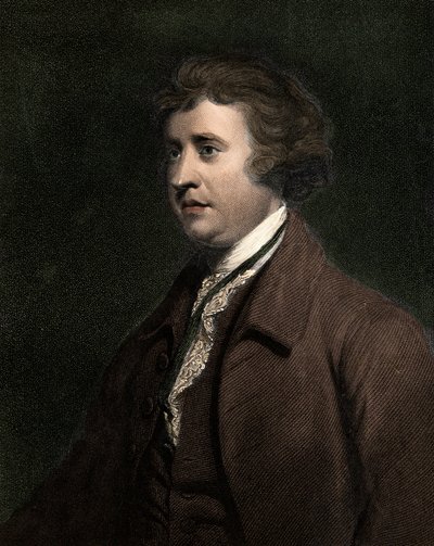Edmund Burke 1729-1797 - rytina - 19. stol od Unknown artist