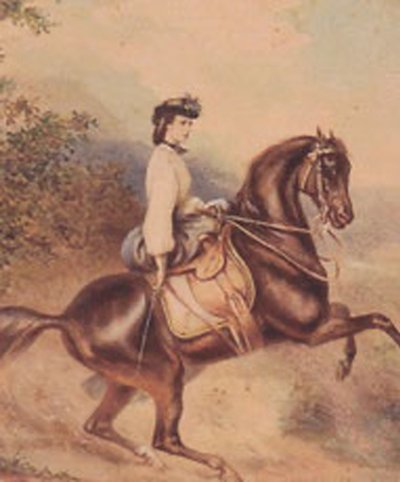 Alžběta, rakouská císařovna a uherská královna-konzulka (24. prosince 1837 - 10. září 1898) (ilustrace) od Unknown artist