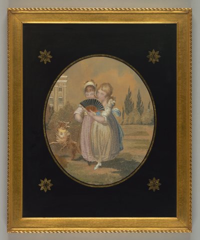 Vyšívaný obrázek od Unknown artist