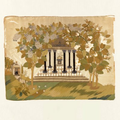 Vyšívaný obrázek od Unknown artist