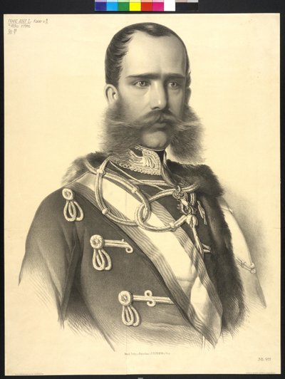 Rakouský císař František Josef I. od Unknown artist