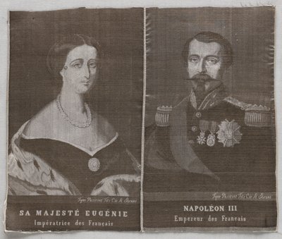 Eugenie a Napoleon od Unknown artist