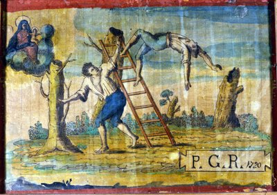 Pád stromu. od Unknown artist