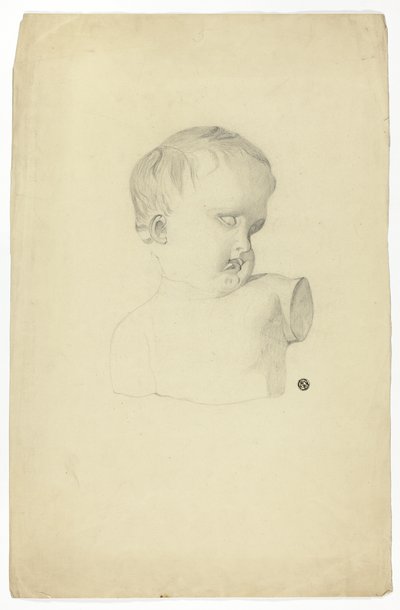 Fragment poprsí dítěte od Unknown artist