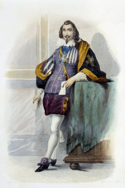 Francois de Bassompierre (marechal de Bassompierre) (1579-1646) - v „“Le Plutarque francais““ od Unknown artist