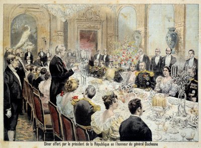 francouzský prezident Felix Faure od Unknown artist