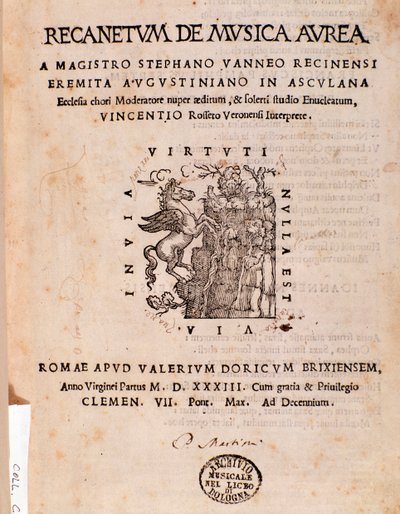 Frontispis Zlatého věku od Stephana Aurea od Unknown artist