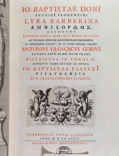 Frontispis Lyry Barberiny (rytina od Unknown artist