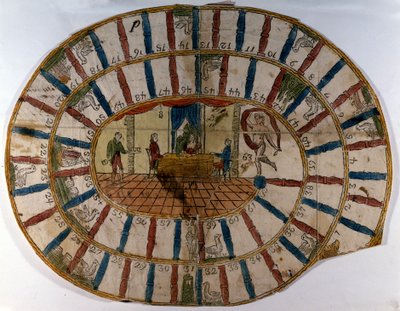 Hra husa z 18. století. od Unknown artist