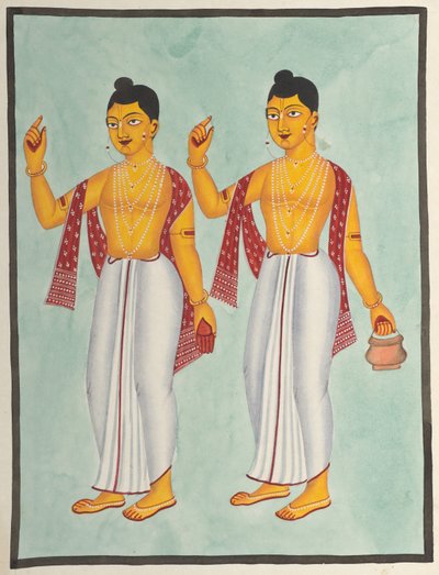 Gaur a Nitai od Unknown artist