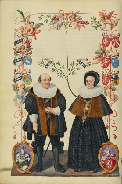 Genealogie rodu Derrer od Unknown artist