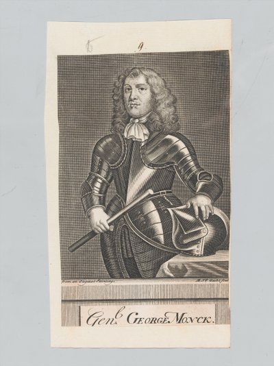 Generál George Monck [sic] od Unknown artist