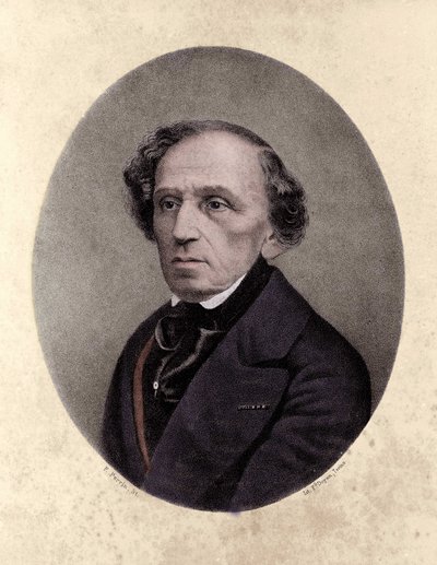 Giacomo Meyerbeer (1791-1864), německý skladatel. od Unknown artist