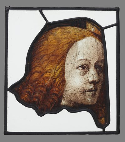 Hlava anděla z Posledního soudu od Unknown artist