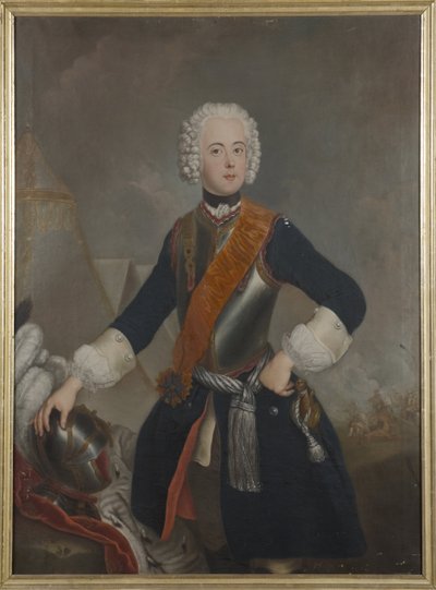 Henri de Prusse - Portrét prince Jindřicha Pruského (1726-1802), Anonym . Olej na plátně od Unknown artist