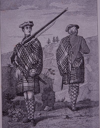 Vojáci z Vysočiny později 18. století od Unknown artist