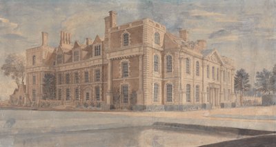 Hill Hall, Essex od Unknown artist