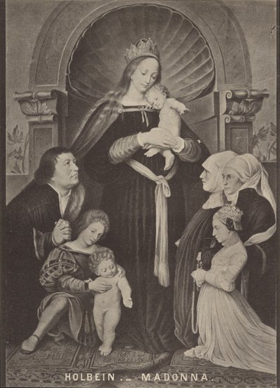 Holbein - Madona od Unknown artist