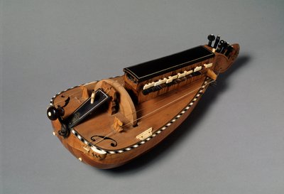 Hurdy gurdy od Unknown artist