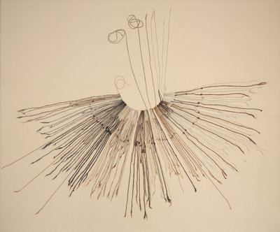 Inka Khipu (zařízení pro záznam vláken) od Unknown artist