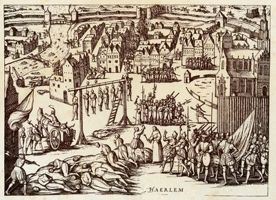 Inkvizice v Haarlemu od Unknown artist