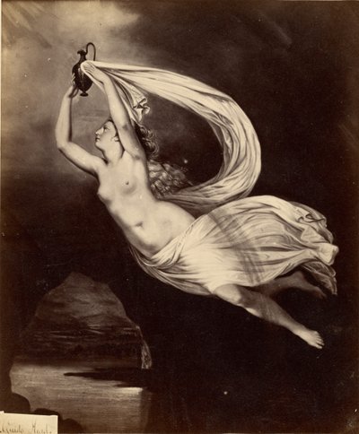 ["Iris nese vodu z řeky Styx na Olymp, aby na ni přísahali bohové" podle Guy Heada] od Unknown artist