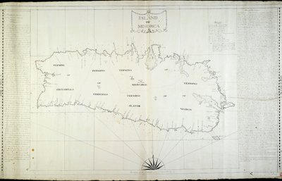 Ostrov Minorca od Unknown artist