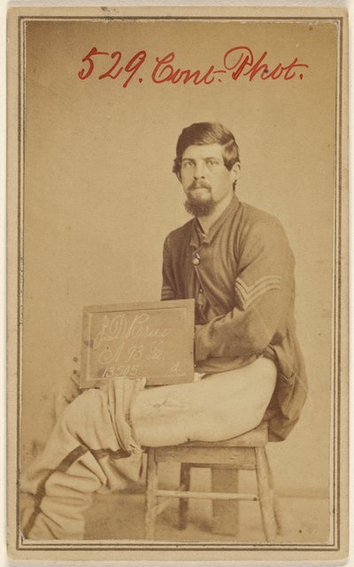 [J.D. Brua, A. 93rd Pa. Oběť občanské války] od Unknown artist