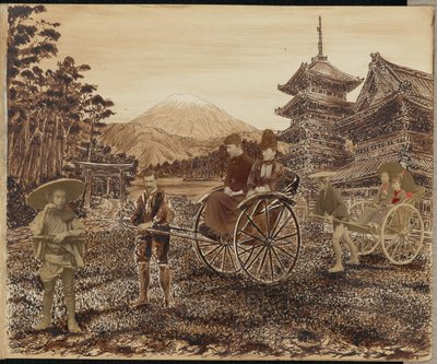 [Japonská scéna] od Unknown artist