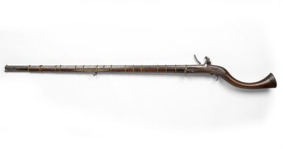 Jezail, cca 1800 (jezail, křesadlový zámek) od Unknown artist