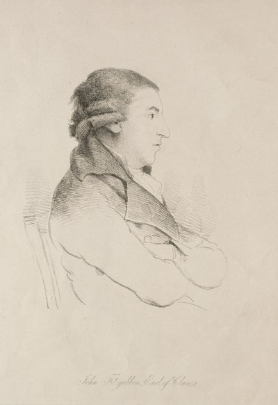 John Fitzgibbon, hrabě z Clare od Unknown artist